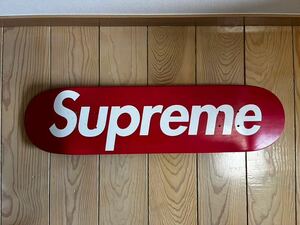 07AW supreme box logo skateboard deck シュプリーム ボックスロゴ デッキ 赤 red 08aw