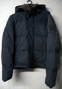 Abercrombie&Fitch アバクロンビー&フィッチ KEMPSHALL JACKET フード付きダウンジャケット ネイビー