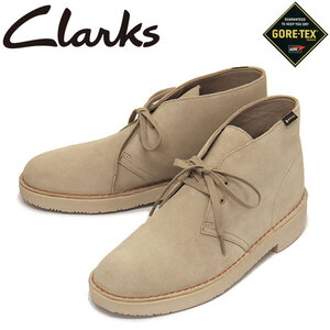 Clarks (クラークス) 26177858 Desert Boot GTX デザートブーツ メンズブーツ Sand Suede CL129 UK8.5-約26.5cm