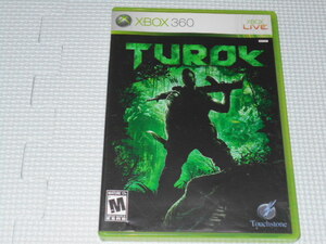 xbox360★TUROK 海外版 北米版★箱付・説明書付・ソフト付