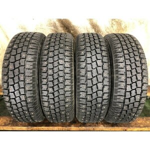 2003年製 9～9.9分山 HANKOOK ZOVAC HPW401 175/65R14 82T 4本/札幌市手渡し可/中古スパイクタイヤ デミオ F_80