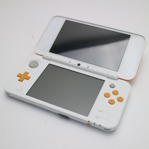 新品同様 NEWニンテンドー2DS LL ホワイト×オレンジ 即日発送 2DS NINTENDO 本体 あすつく 土日祝発送OK