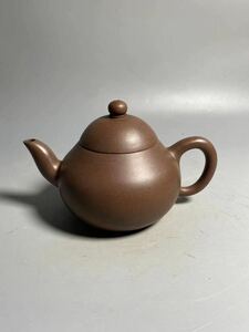 旧家蔵出 陶磁器 朱泥 紫泥 急須 中国唐物 時代物 茶壷 煎茶道具 中国宜興 紫砂 白泥 中国美術