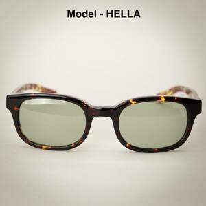 Uncrowd アンクラウド Model - HELLA COLOR : TORTOISE / GREENレンズモデル