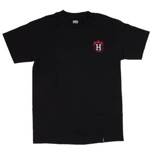 [並行輸入品] HUF×THRASHER TDS ハフ スラッシャー 半袖Tシャツ（ブラック） S