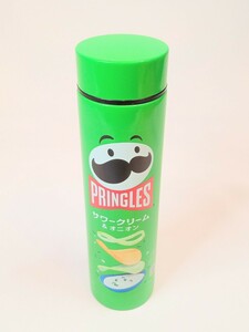 【未使用品】プリングルス PRINGLES サワークリーム&オニオン 緑 グリーン 水筒 タンブラー 300ml 本体のみ 保温 保冷 ステンレスボトル