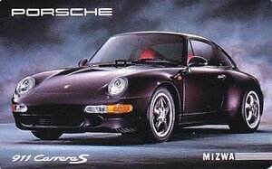 ●ポルシェ PORSCHE911 CarreraS MIZWAテレカ