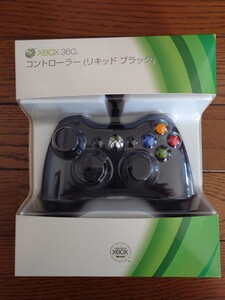 XBOX360 コントローラー リキッドブラック 未開封品