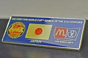 ピンバッジ★FIFA★ワールドカップ★1999★コカコーラ★マクドナル★中古品★