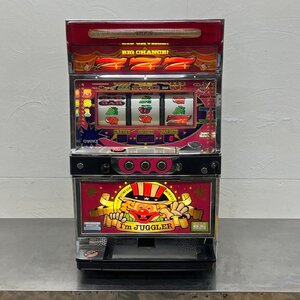 パチスロ スロット実機 「アイムジャグラー EX」 北電子 コイン投入機 家庭用電源 動作確認済/C7581