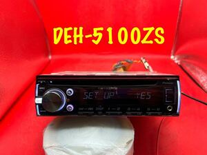 即決★★カロッツェリア 　CD/USB プレーヤー DEH-５１００ｚｓ