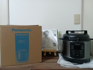 ☆ 通電確認済 ☆ Panasonic パナソニック 電気圧力なべ SR-MP300-K ブラック 電気調理器 キッチン家電 鍋 