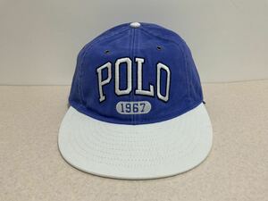 新品！POLO RALPH LAUREN ポロラルフローレン バイカラー キャップ