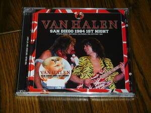 未開封新品 VAN HALEN / SAN DIEGO 1984 1ST NIGHT 初回ナンバリングステッカー付 ZODIAC Eddie Van Halen David Lee Roth