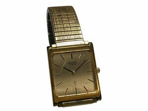 1円～ SEIKO 2620-5220 メンズ腕時計 スクエア ゴールドクォーツ ジャンク セイコー コレクション コレクター必見