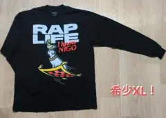 â˜…ãƒ¬ã‚¢/å¸Œå°‘ã‚µã‚¤ã‚ºâ˜… I know NIGO RAP LIFE ãƒ­ãƒ³ã‚°Tã‚·ãƒ£ãƒ„