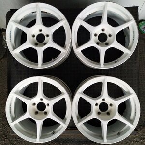 管理番号：A9-128【4本価格】【17x8J 17x9J 5x114.3 ET+32/+37 ハブ73】P1 Racing・前後サイズ違い・店頭引取可能・適格請求書発行可能