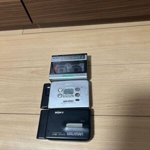 SONY WALKMAN WM-(FX70+FX822+F15) カセットプレーヤー 3点セットジャンク