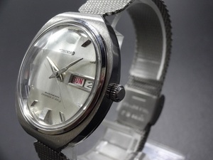 カット風防　変形ケース　希少　セイコー ビジネスA 　27石　SEIKO　BUSINESS　ビンテージ　1960’S　点検整備済み　純正ステンレスベルト