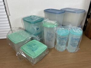 タッパーウェア まとめて⑦ 食品保存容器 大量 セット レトロ 未使用 Tupperware デッドストック 雑貨収納