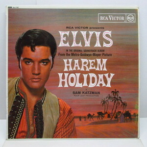 ELVIS PRESLEY-Harem Holiday (Harum Scarum) (UK オリジナル ・モノラル LP/表面コーティング・折り返しジャケ)