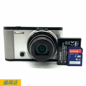 CASIO EXILIM EX-ZR1600 カシオ コンパクトデジタルカメラ エクシリム バッテリー付き 撮影OK 動作/状態説明あり●現状品【福岡】