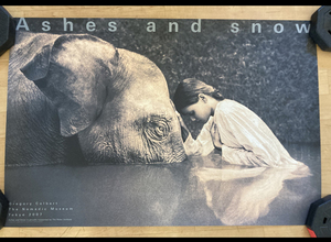 Gregory Colbert/グレゴリーコルベール 『Ashes and snow』Tokyo 2007 アートポスター 未使用保管 送料込み