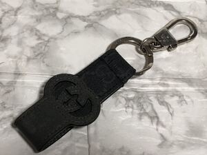 グッチ　GUCCI　キーホルダー　インターロッキング　キーリング