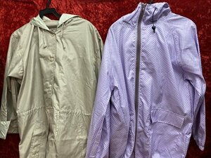 05-16-733 ◎AJ 雨具　レインコート レディース まとめ売り 2点セット 訳アリ品　未使用品