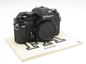 ☆1円スタート☆ 現状品 Nikon FA ボディのみ ニコン 一眼レフカメラ