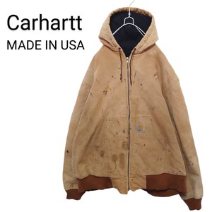 【Carhartt】USA製 ダック アクティブジャケット A-2165