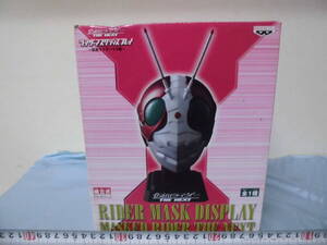 仮面ライダーV3編　ライダーマスクディスプレー　バンプレスト　組み立て式　２００７