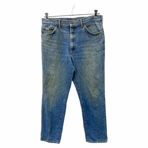 Lee デニムパンツ W36 リー ビッグサイズ アメリカ製 コットン ブルー 古着卸 アメリカ仕入 2411-99