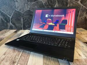 【良品/新品SSD&K/B】dynabook B65/J/Core i7 7600U 2.8G/SSD1TB/8GB/15.6/office/Win11/DVDRW/カメラ/A420