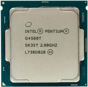 動作品★初期保証付★デスクトップPC用CPU INTEL Pentium G4560T CPU 第7世代 LGA1151　2.9GHZ 低電圧版★送料無料