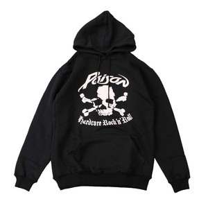 ag1●新品 黒 Mサイズ●ポイズン POISON パーカー スウェットパーカ PARKA//バンド ロック パンク メタル