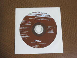 DELL Windows Vista Home Premium 32BIT SP1 再インストールディスク