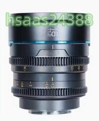 SIRUI Night Walker 16mm T1.2 S35 広角シネレンズ 大口径マニュアルフォーカスレンズ (MS16E-G, Eマウント, メタルグレー) 