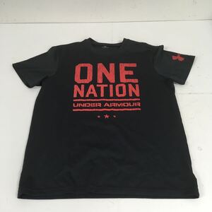 送料無料★UNDER ARMOUR アンダーアーマー★半袖Tシャツ　トップス★MD★ブラック　黒#60729sj54