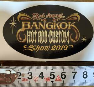 BANGKOK HOTROD CUSTOM SHOW 2019 3nd annual 新品　ホットロッドカスタムショー　ムーンアイズ mooneyes