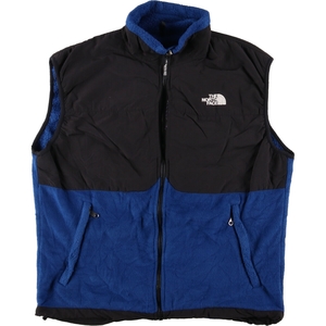 古着 90年代 ザノースフェイス THE NORTH FACE デナリベスト ナイロン×フリースベスト メンズXL ヴィンテージ /eaa373944