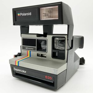 ■希少な元箱付きのほぼ新品 Polaroid ポラロイド Supercolor 635