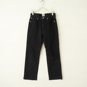 シシクイ THE SHISHIKUI *BASIC JEANS コットンブラックデニムパンツ*26ジーンズジーパン綿黒5ポケット(1-2407-160)【11H42】