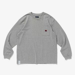 希少★新品本物【灰★2】★SPY HOP CREW NECK LS スパイホップ クルーネック 正規店購入 ディセンダント 限定品 入手困難 DESCENDANT 20S/S