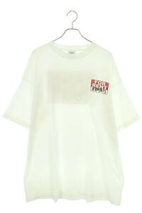 ヴェトモン VETEMENTS 20SS SS20TR372 サイズ:XS FOR RENTロゴオーバーサイズTシャツ 中古 OM10