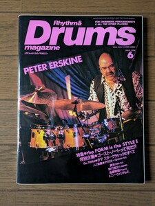 送料無料★Rhythm ＆ Drums magazine 1996年6月号