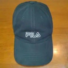 FILA 黒 ベースボールキャップ