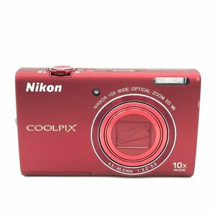 Nikon ニコン COOLPIX S6200 コンパクトデジタルカメラ 4.5-45.0mm 1:3.2-5.8 電池パック付き【CGAG1016】