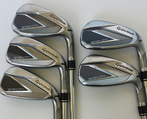 テーラーメイド　STEALTH ステルス　アイアン　#6-PW (5本)　KBS MAX MT 85 フレックス R 【TaylorMade】★中古★