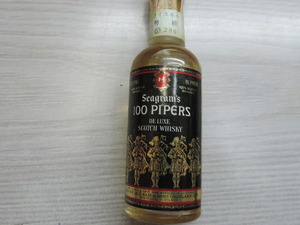 ★１００　ＰＩＰＥＲＳ★　　Ｓｅａｇｒａｍ’ｓ　　１/１０ＰＩＮＴ　８６ＰＲＯＯＦ　　ミニボトル・古酒